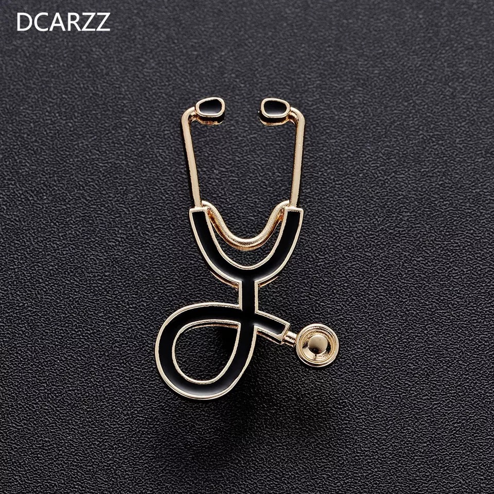 1 Pc Creative Stethoscope Style Brooch Pin | WISHHUB