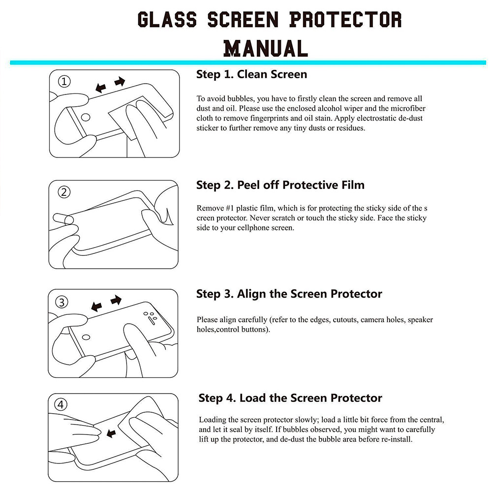 9D iPhone X & XS Glass Screen Protector | WISHHUB