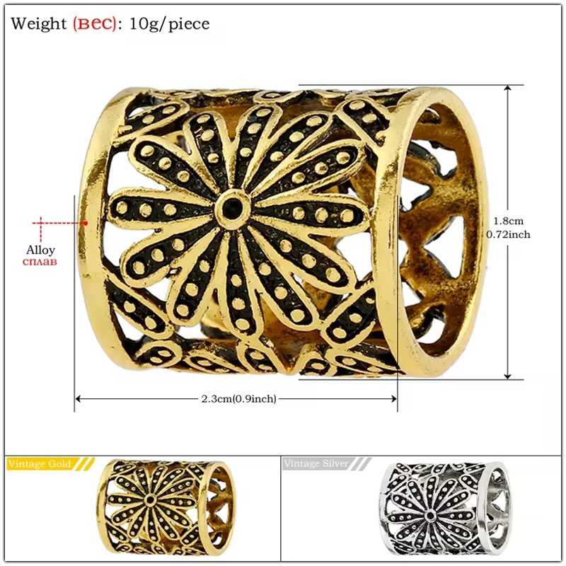 Women Flower Scarf Buckle Brooch Gold