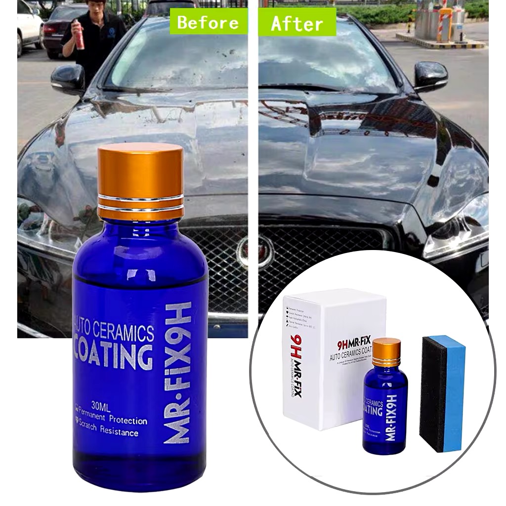 9H Car super hydrophobic Glass Coating Car Liquid ceramic Coat 30 ML