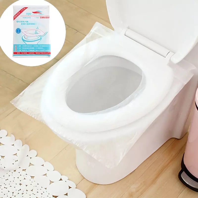 Pack of Two 20 Pcs Portable Disposable Toilet Seat Cover Mat