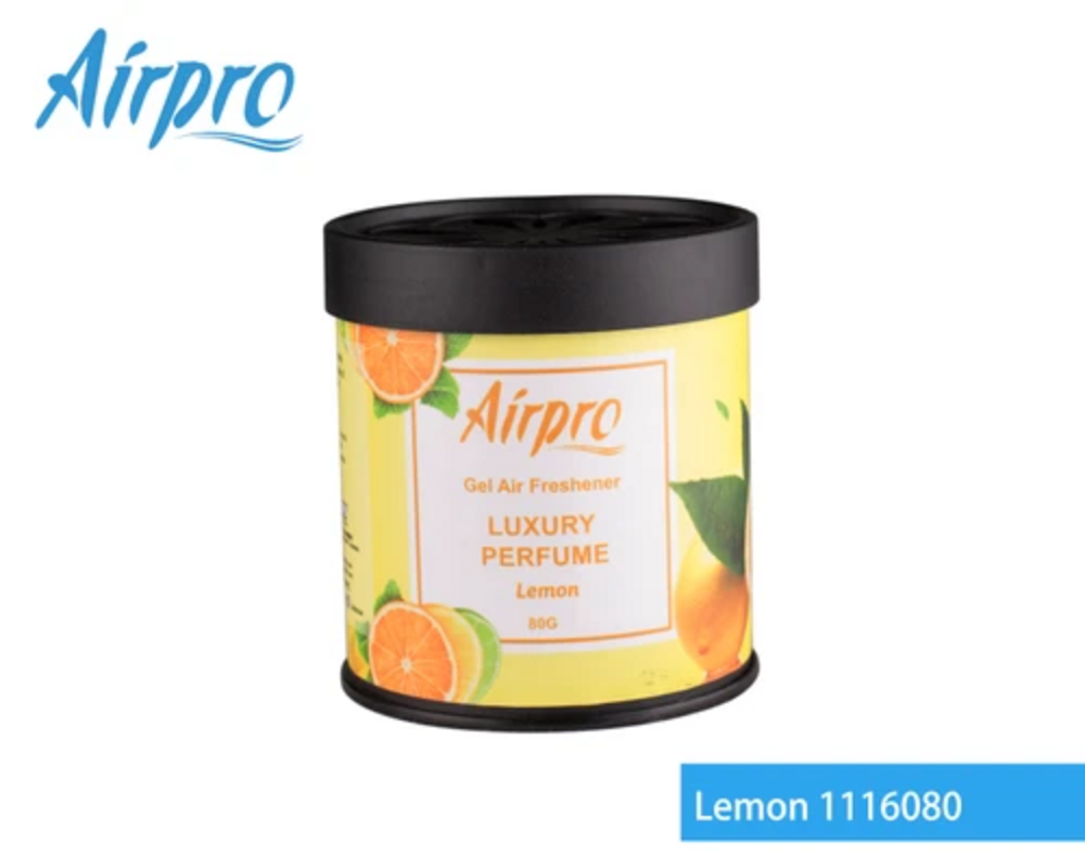 Airpro - Luxury Tin Can Gel Air Freshener Perfume Purifier For Car, Home, Office,