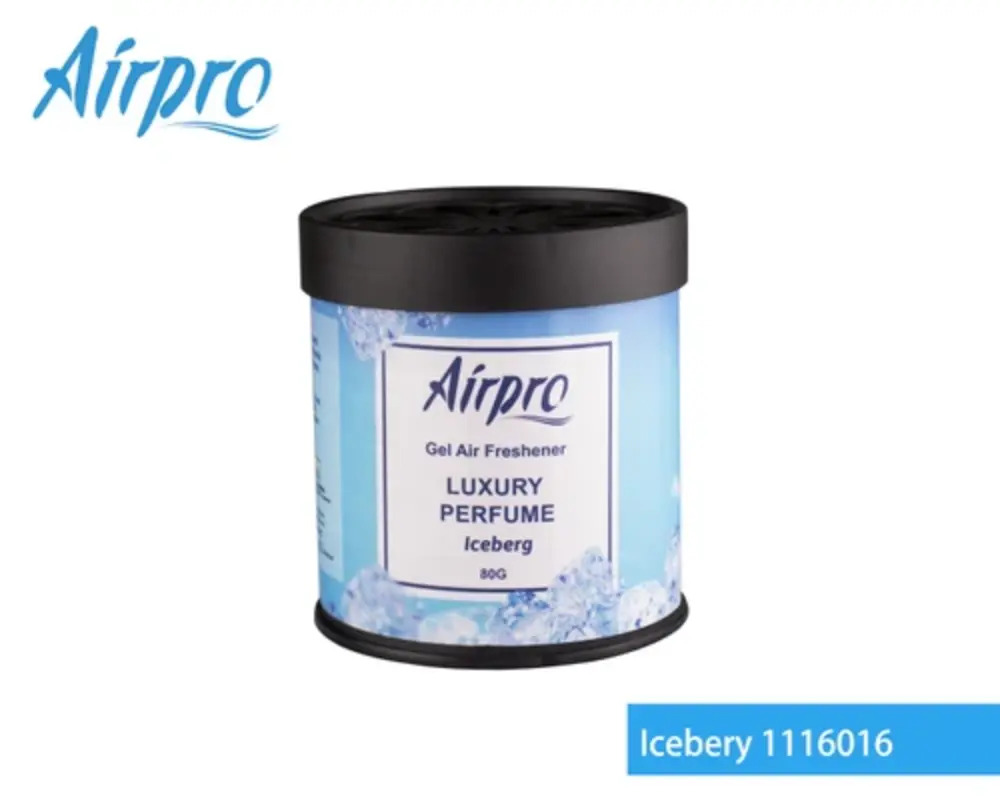 Airpro - Luxury Tin Can Gel Air Freshener Perfume Purifier For Car, Home, Office,